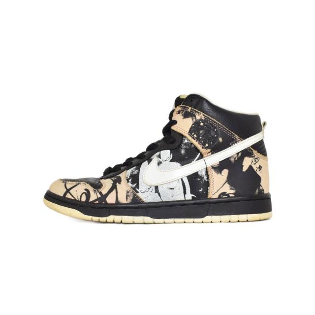【中古】ナイキ エスビー NIKE SB Dunk High Pro Unkle ダンク ハイ プロ アンクル スニーカー US9 305050-013