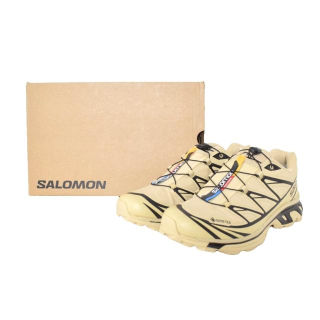 【中古】未使用品 サロモン Salomon XT-6 GORE-TEX Safari Black ゴアテックス サファリ ブラック スニーカー 474455_7