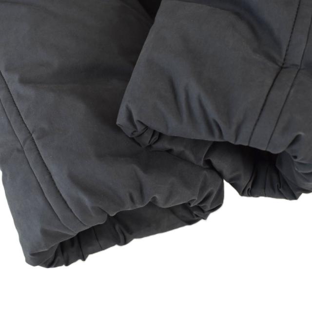 【中古】ボッテガヴェネタ BOTTEGA VENETA パテッドフーデッドダウンジャケット 中綿 S 黒 ブラック 692573 V1LE0_5