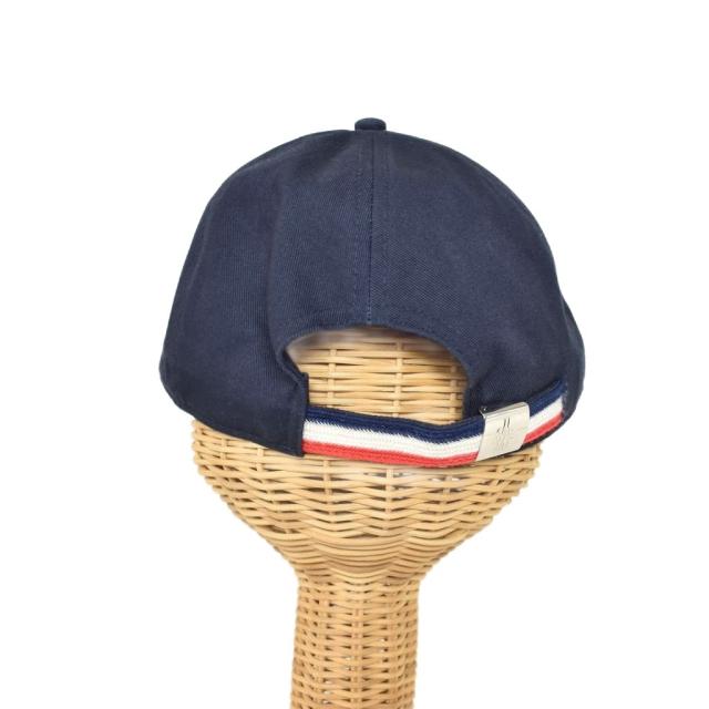【中古】モンクレール MONCLER 25SS キャップ 帽子 ロゴ 紺 ネイビー K10913B00045 メンズ