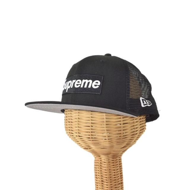 【中古】シュプリーム SUPREME ニューエラ NEW ERA 22SS 59FIFTY Box Logo Mesh ボックスロゴ メッシュ キャップ 帽子