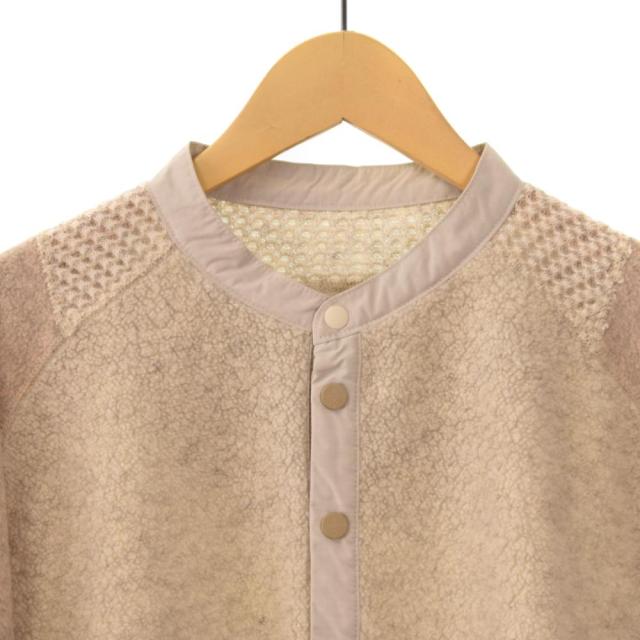 【中古】ホワイトマウンテニアリング 23AW PATCH WORK PULLOVER パッチワーク プルオーバー 1 ベージュ WM2373514_3