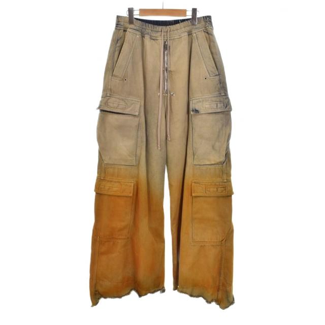 【中古】DRKSHDW 24SS Double Cargo Jumbo Belas ダブルカーゴ ジャンボベラ ダメージ加工 DU01D1398-DKYDFR