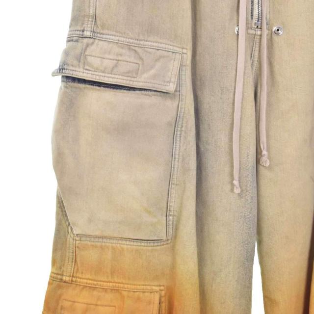 【中古】DRKSHDW 24SS Double Cargo Jumbo Belas ダブルカーゴ ジャンボベラ ダメージ加工 DU01D1398-DKYDFR_4
