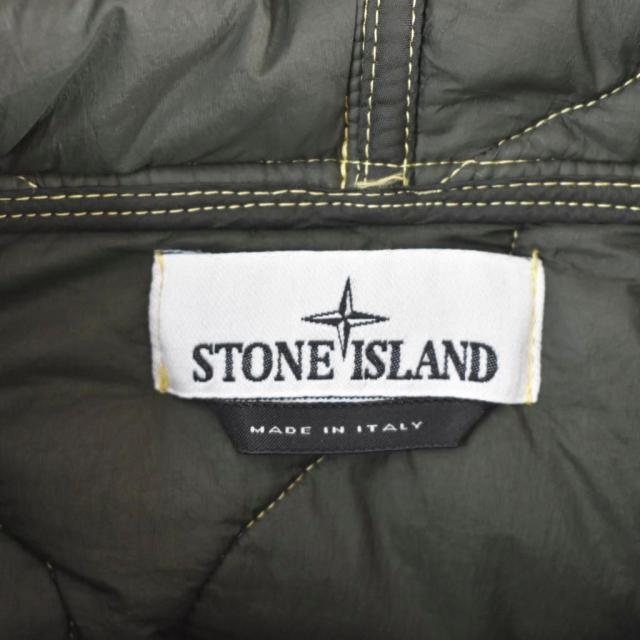 【中古】ストーンアイランド 24AW Compass-motif hooded quilted coat キルティングコート ジャケット L 791570133_2