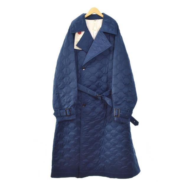 【中古】未使用品 シンヤコズカ SHINYA KOZUKA 24AW TRENCH WITH KAPOK KNOT キルティング トレンチコート 2402SK11