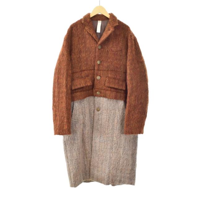 【中古】シンヤコズカ SHINYA KOZUKA FOW DIVORCE COAT フォーディボースコート チェスターコート ロング S 2202SK08