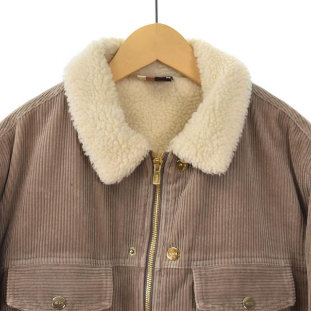 【中古】キスニューヨークシティ KITH NYC Corduroy Laight Jacket コーデュロイ ライトジャケット S グレー ☆AA★_3
