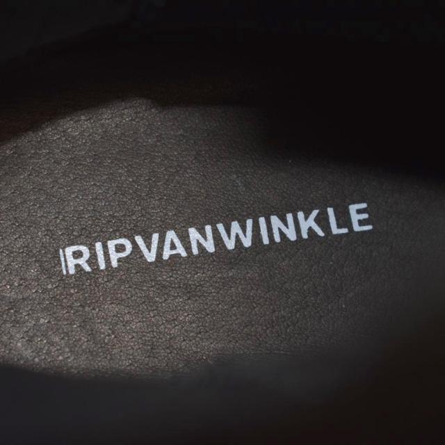【中古】リップヴァンウインクル rip van winkle 23AW Back Gore Bootie スニーカー ブーツ 42 黒 ブラック ☆AA★_5
