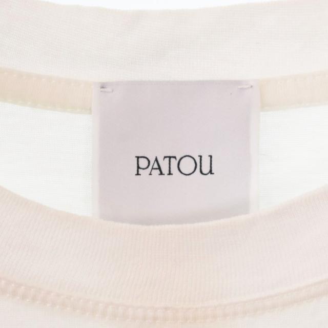 【中古】パトゥ PATOU Fleur Bleue Tシャツ 半袖 プリント S 白 ホワイト JE0029999005F レディース_2