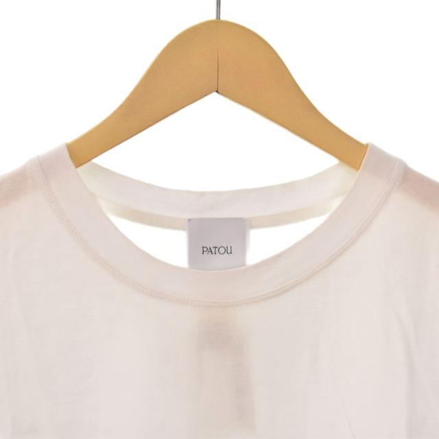 【中古】パトゥ PATOU Fleur Bleue Tシャツ 半袖 プリント S 白 ホワイト JE0029999005F レディース_3