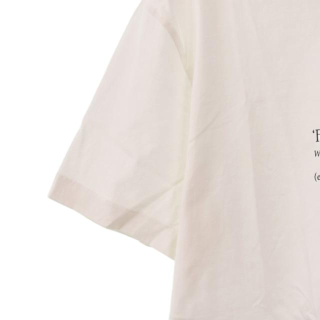 【中古】パトゥ PATOU Fleur Bleue Tシャツ 半袖 プリント S 白 ホワイト JE0029999005F レディース_4