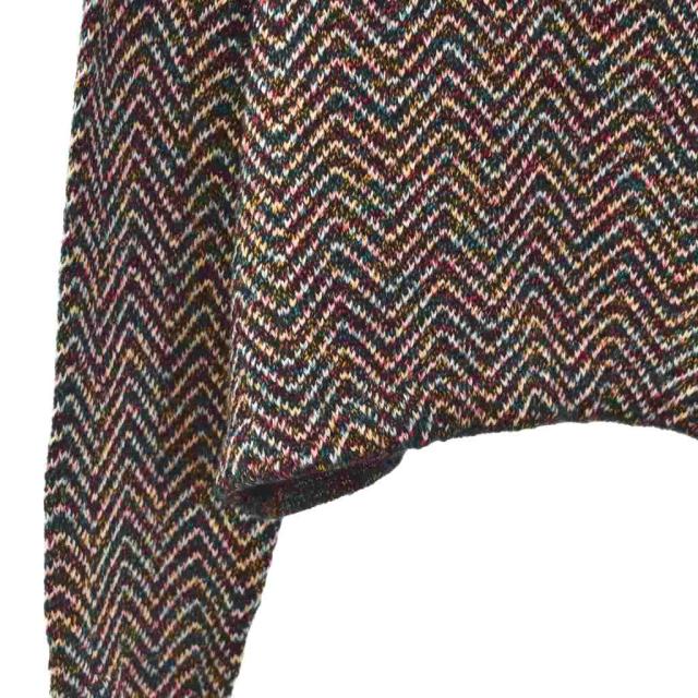 【中古】エムエーエスユー MASU CANDY SWEATER キャンディ ニット セーター 長袖 46 黒 ブラック MCFW-KN0221_4