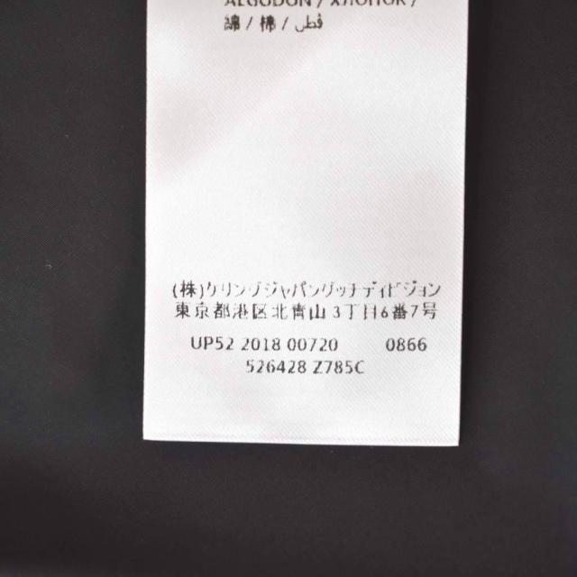 【中古】グッチ GUCCI アングリーパンサー ダウンジャケット フード 総柄 50 黒 ブラック 526428 ☆AA★_3