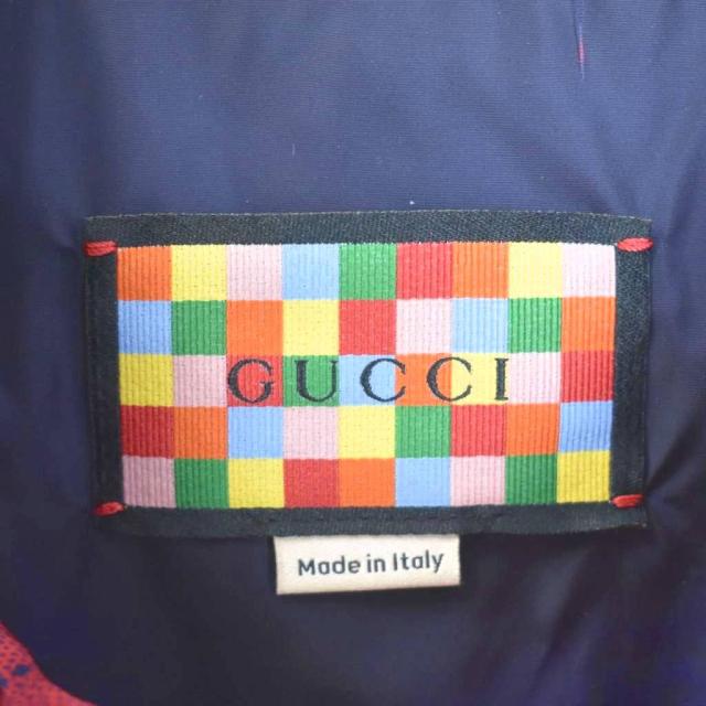 【中古】グッチ GUCCI 総柄 ナイロン 上衣 厚地の外套 ボンネット 42 マルチ色合い 658179 ☆AA★ レディース