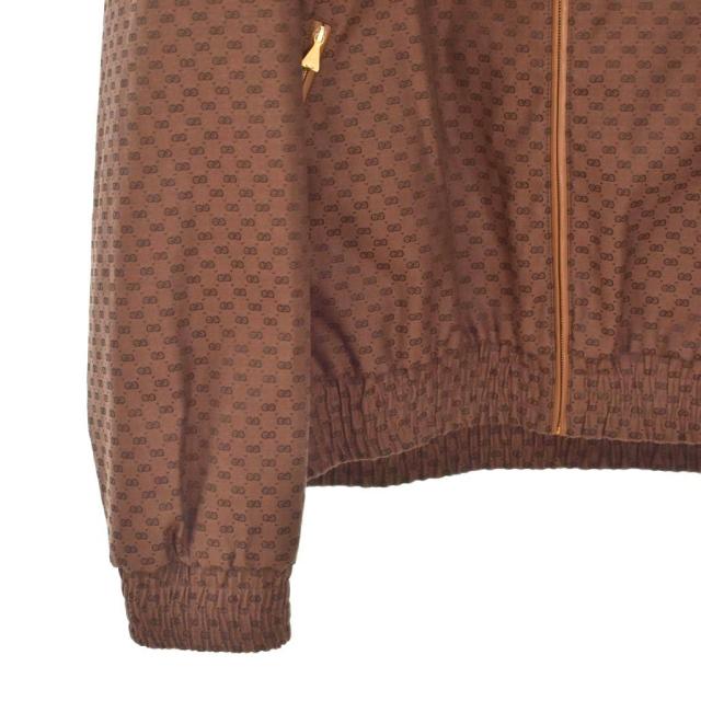 【中古】グッチ GUCCI シェリーライン ミニGG ボンバージャケット ブルゾン XL 茶 ブラウン 623219 ☆AA★ メンズ_6