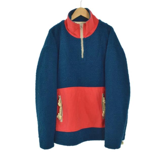 【中古】アクネ ストゥディオズ Acne Studios 19AW ボア ハーフジップ フリース プルオーバー FN-MN-SWEA000047