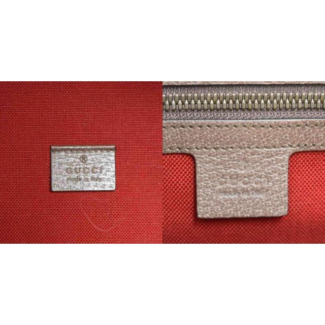 【中古】グッチ GUCCI インターロキングG ハウンドトゥース ツイード トートバッグ ショルダーバッグ レッド 644994_8