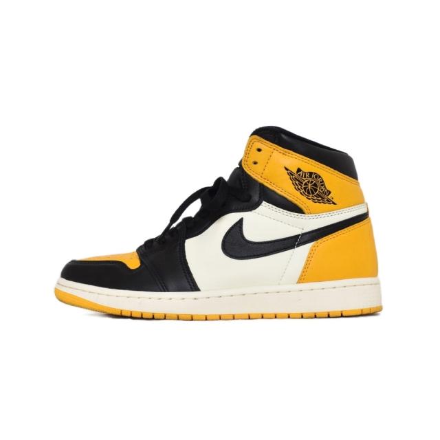 【中古】ナイキ NIKE Air Jordan 1 Retro High OG Taxi エアジョーダン1 レトロ ハイ タクシー スニーカー 555088-711