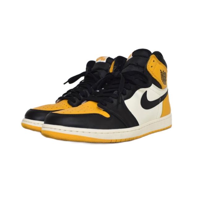 【中古】ナイキ NIKE Air Jordan 1 Retro High OG Taxi エアジョーダン1 レトロ ハイ タクシー スニーカー 555088-711_1