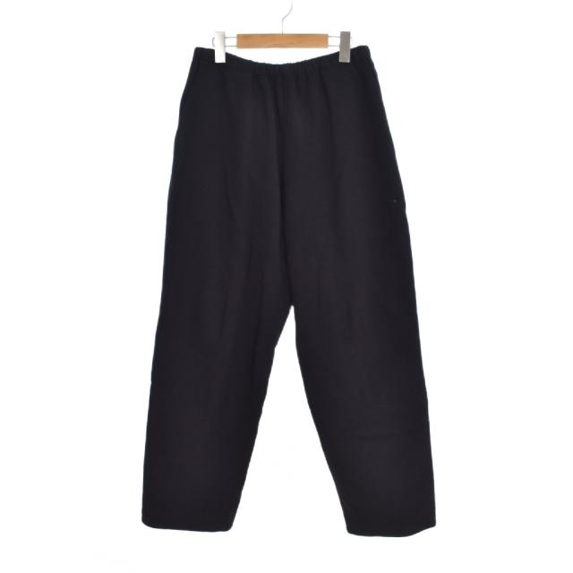 【中古】コモリ COMOLI 24AW コットン 裏毛 スウェットパンツ イージーパンツ 1 黒 ブラック A03-05004 メンズ