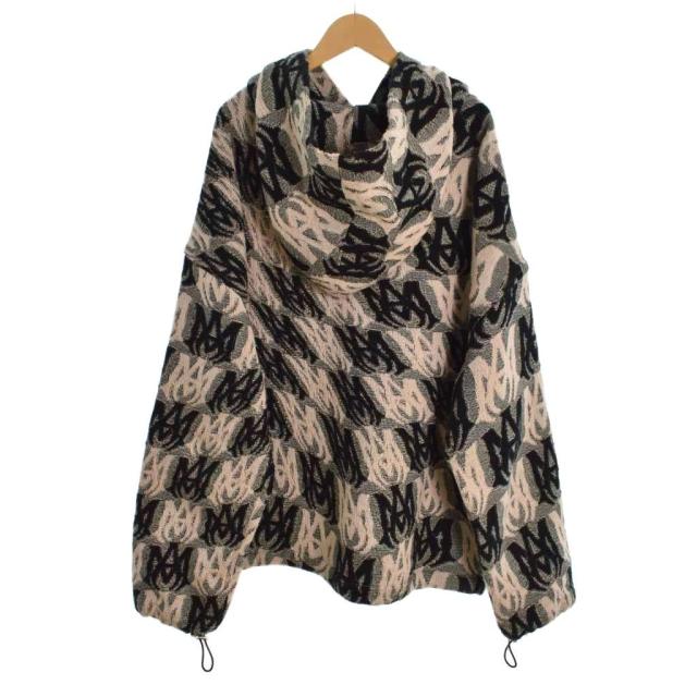 【中古】アミリ AMIRI 23AW M.A. Tapestry Hoodie タペストリー パーカー フーディー 総柄 M グレー ☆AA★ メンズ