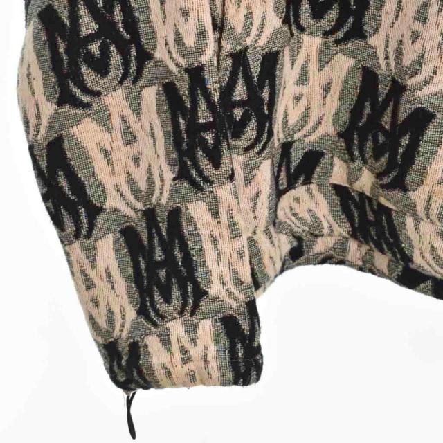 【中古】アミリ AMIRI 23AW M.A. Tapestry Hoodie タペストリー パーカー フーディー 総柄 M グレー ☆AA★ メンズ