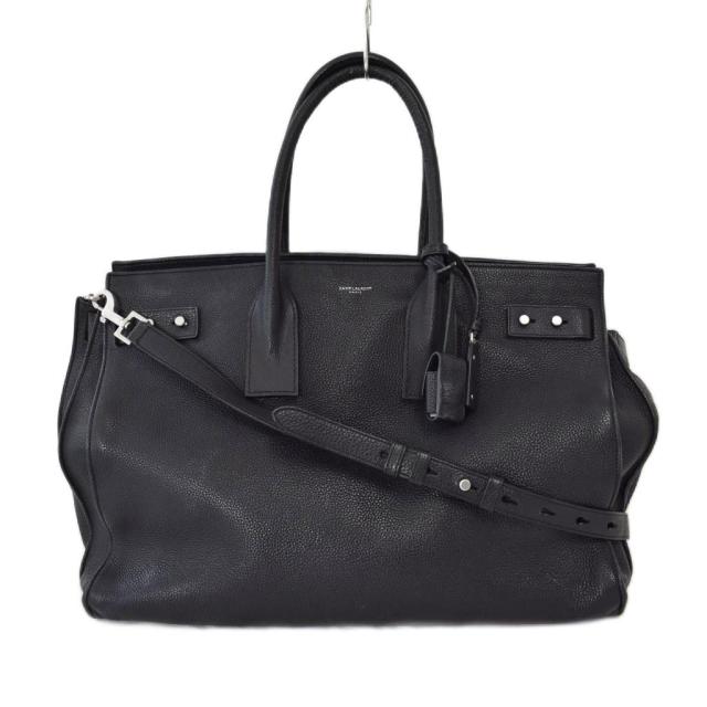 【中古】サンローラン パリ SAINT LAURENT PARIS サック ド ジュール スープル ラージ ショルダーバッグ 478167