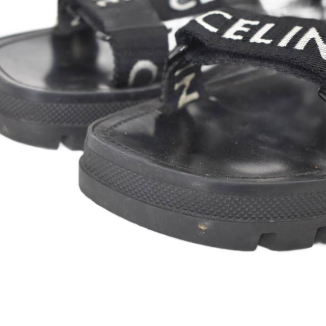 【中古】セリーヌ CELINE 22SS LEO STRAPPY SANDAL レオ ストラッピー サンダル 43 黒 ブラック 346742208C メンズ_3