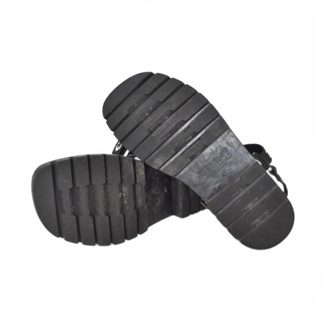 【中古】セリーヌ CELINE 22SS LEO STRAPPY SANDAL レオ ストラッピー サンダル 43 黒 ブラック 346742208C メンズ_4