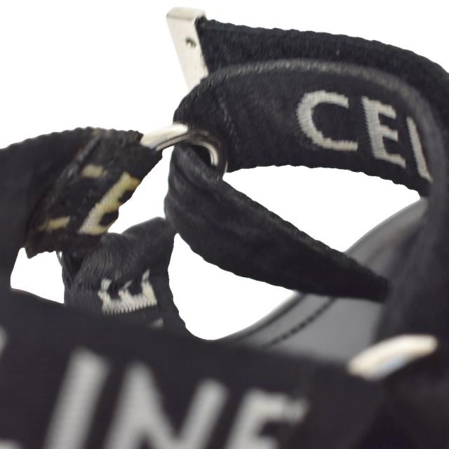 【中古】セリーヌ CELINE 22SS LEO STRAPPY SANDAL レオ ストラッピー サンダル 43 黒 ブラック 346742208C メンズ_7