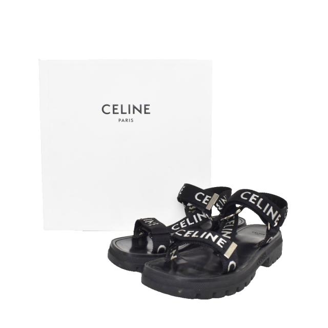 【中古】セリーヌ CELINE 22SS LEO STRAPPY SANDAL レオ ストラッピー サンダル 43 黒 ブラック 346742208C メンズ_8