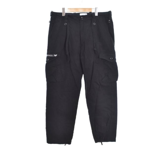 【中古】ダブルタップス WTAPS 23AW COTTON. TWILL TROUSERS コットンツイルトラウザーズ カーゴパンツ 232WVDT-PTM06