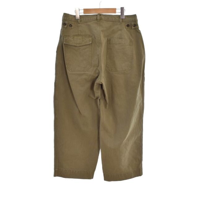 【中古】アプレッセ A.PRESSE 22SS USAF Hemmed Bottoms ミリタリーパンツ トラウザーパンツ 2 カーキ 22SAP-04-03M_1