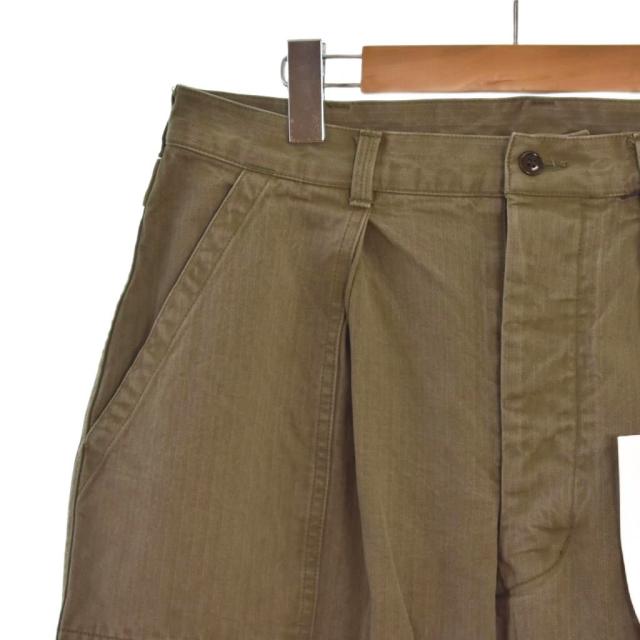 【中古】アプレッセ A.PRESSE 22SS USAF Hemmed Bottoms ミリタリーパンツ トラウザーパンツ 2 カーキ 22SAP-04-03M_4