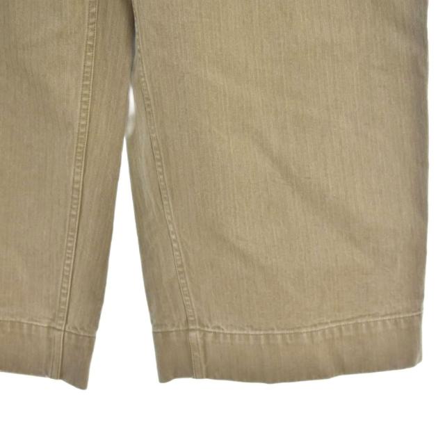 【中古】アプレッセ A.PRESSE 22SS USAF Hemmed Bottoms ミリタリーパンツ トラウザーパンツ 2 カーキ 22SAP-04-03M_5