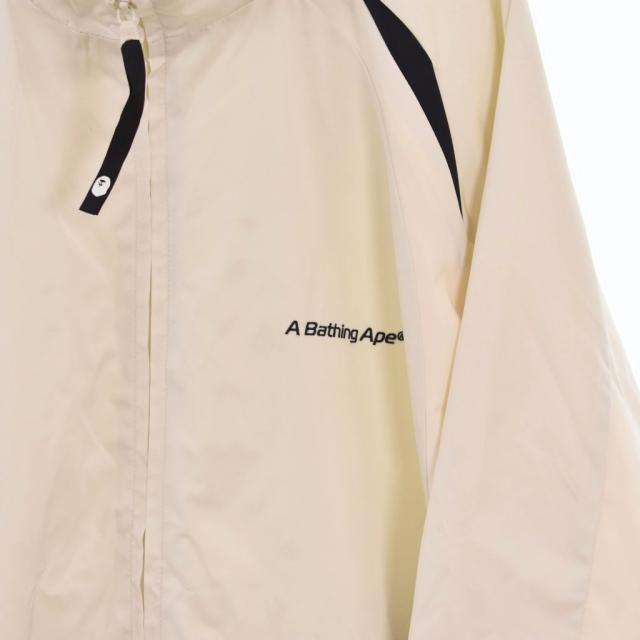【中古】アベイシングエイプ セットアップ トラックジャケット トラックパンツ ホワイト 001LJK801309M 001PTK801318M_4