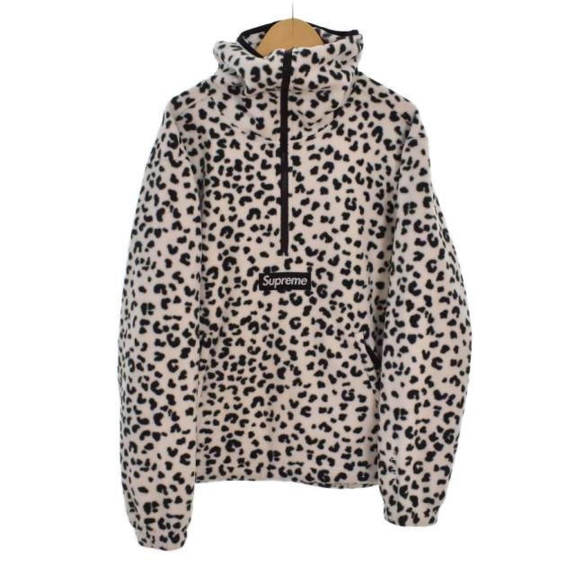 【中古】シュプリーム SUPREME 24AW Polortee Facemask Half Zip Hooded Sweat Shirt フェイスマスク ハーフジップ