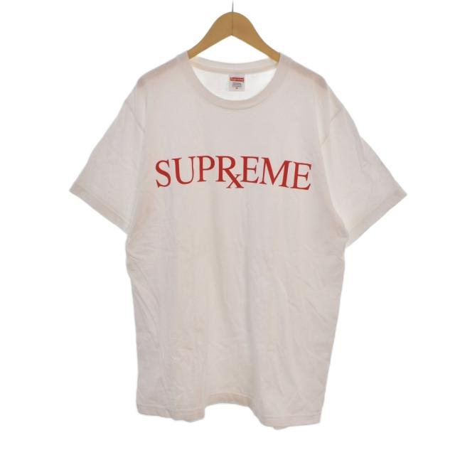 【中古】シュプリーム SUPREME 25AW RX TEE Tシャツ 半袖 ロゴ プリント M 白 ホワイト