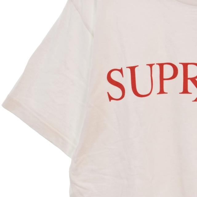 【中古】シュプリーム SUPREME 25AW RX TEE Tシャツ 半袖 ロゴ プリント M 白 ホワイト_4