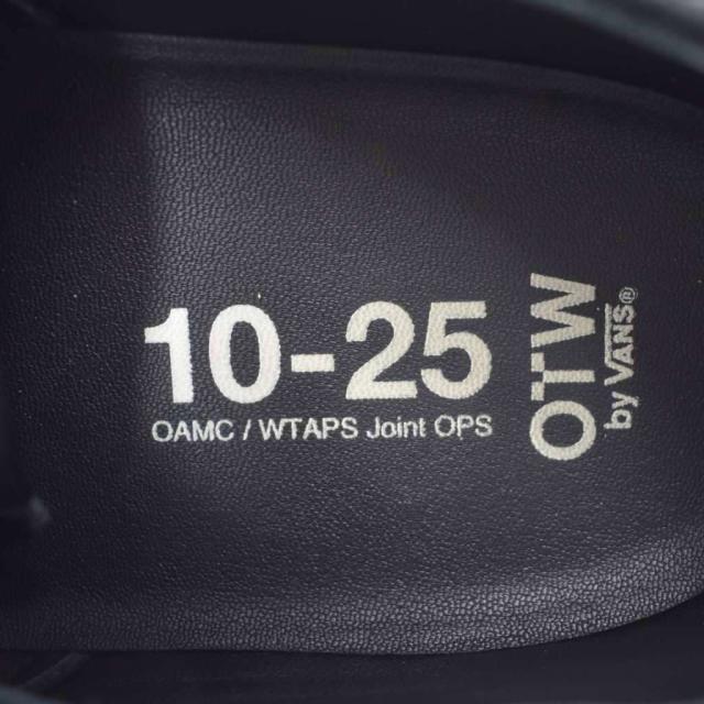 【中古】ダブルタップス WTAPS オーエーエムシー OAMC バンズ Vans OTW Seylynn Lug スニーカー 26.5cm 黒 ブラック