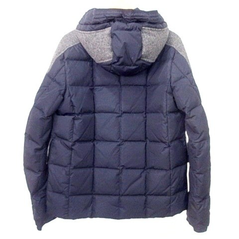 モンクレール ガムブルー ダウンジャケット 切替 ウール カシミヤ サイズ3 中古】モンクレール MONCLER ガムブルー GAMME BLEU ウール切替 ダウン