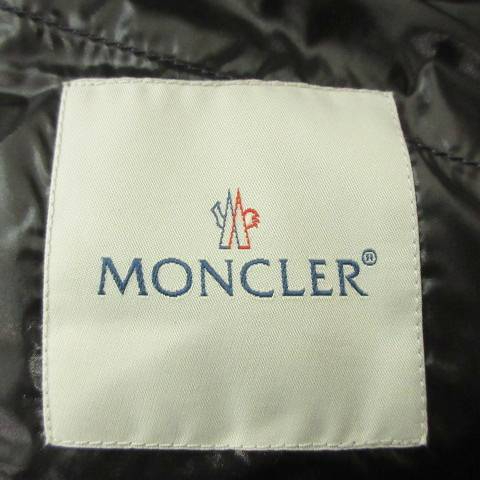 【中古】モンクレール MONCLER ダウンジャケット ワンポイントロゴ 1 紫 パープル 41303/50/68950 ☆AA★ メンズ_2