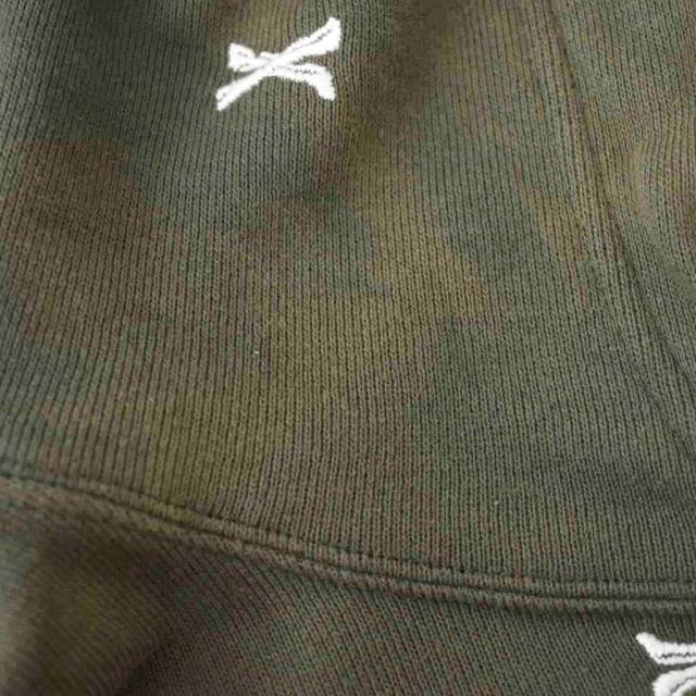 【中古】WTAPS 22AW ACNE HOODY CTPL TEXTILE クロスボーン刺繍 パーカー フード 2 カーキ 222ATDT-CSM26 メンズ_3