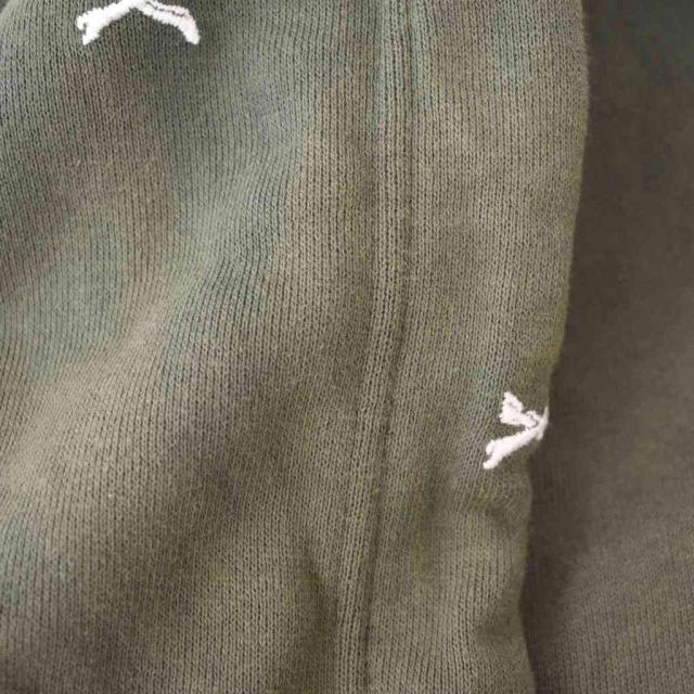 【中古】WTAPS 22AW ACNE HOODY CTPL TEXTILE クロスボーン刺繍 パーカー フード 2 カーキ 222ATDT-CSM26 メンズ_4