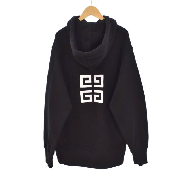 【中古】ジバンシィ GIVENCHY CLASSIC FIT BRANDING EMBROIDERY HOODIE ロゴ刺? パーカー フーディー M BMJ0CQ3Y6V_1