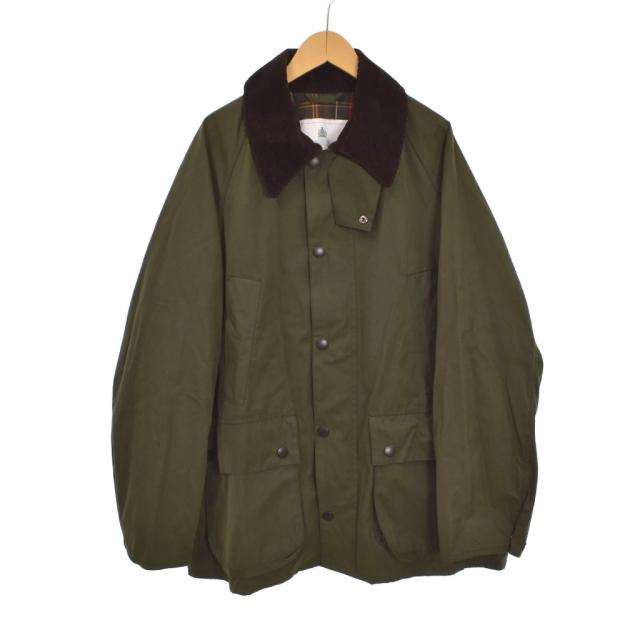 【中古】バブアー Barbour PEACHED BEDALE CASUAL ピーチド ビデイル カジュアル ジャケット ブルゾン カーキ 2201160