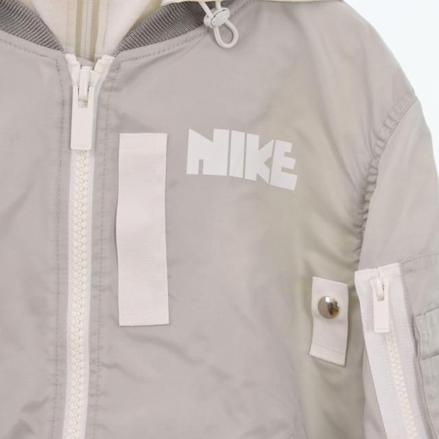 【中古】サカイ sacai ナイキ NIKE AS Womens NRG LAYERED JKT レイヤードジャケット ブルゾン S グレー CZ4678-097_4