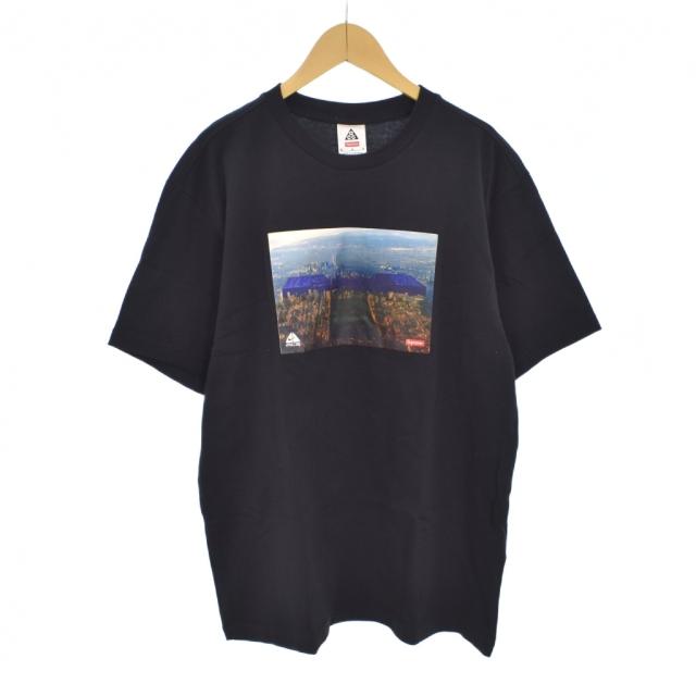 【中古】シュプリーム SUPREME NIKE ACG Apparel Collection Photo Tee Tシャツ 半袖 プリント M ブラック DO6860-010