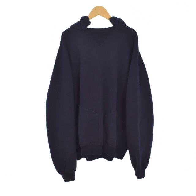 【中古】A.PRESSE everyone Vintage Attached Hood Sweat Parka スウェット パーカー XL 紺 ネイビー 26SAP-05-90